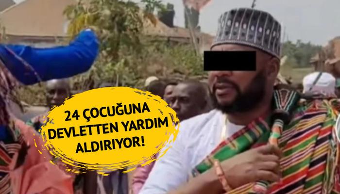 Sahte Nijeryalı babanın lüks hayatı: Bir ülke bu haberle sarsıldı!  24 çocuğu için yılda 1,5 milyon euro yardım alıyor...