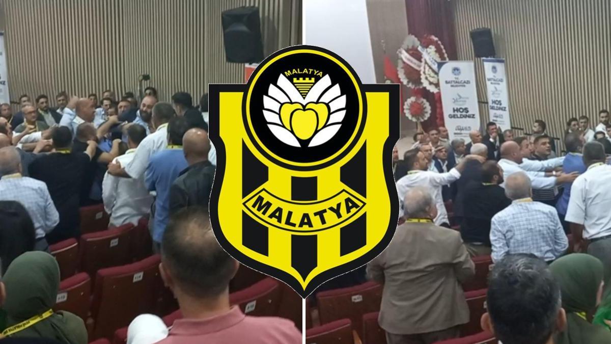 Yeni Malatyaspor konferansında kavga! Polis müdahalesi... - Son Dakika Futbol Haberleri
