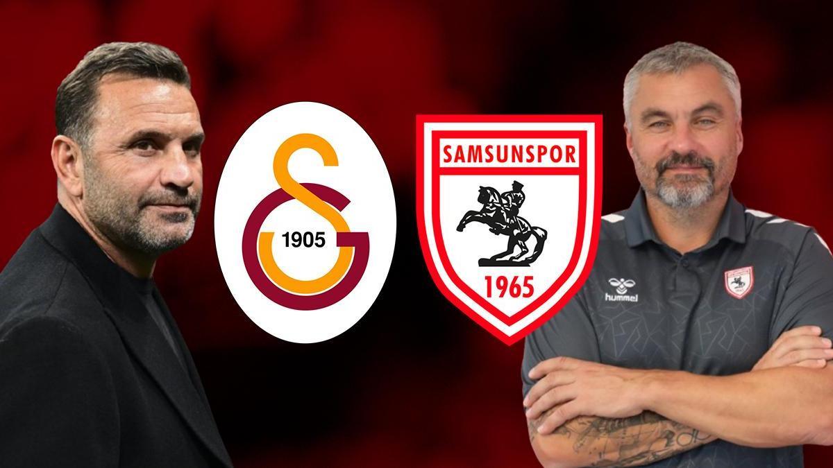 Galatasaray - Samsunspor karşılaşmasında büyük gelişme! Okan Buruk sistemi değiştiriyor, işte olası 11!
