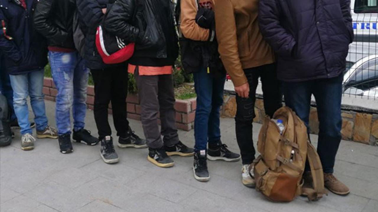 Kırklareli'de 99 kaçak göçmen yakalandı