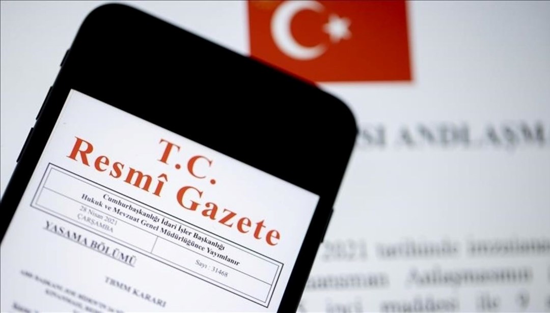 Resmi Gazete'de bugün (22 Nisan 2025 Resmi Gazete kararları)