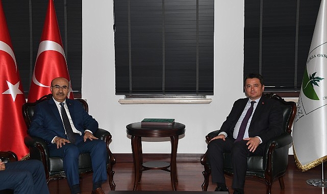 Vali Demirtaş'ın Belediye Başkanı Aydın'a dönüş ziyareti - GÜNDEM