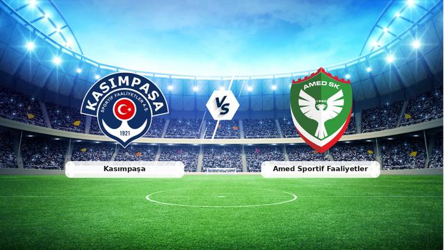 CANLI | Kasımpaşa - Amed Sportif Faaliyetler Maçı Hakkında Detaylar